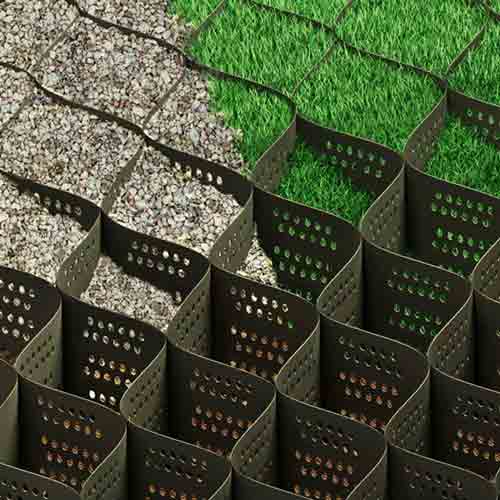 HDPE Geocell for Slope Erosion Control Retaining Wall Driveway Gravel Stabilizer